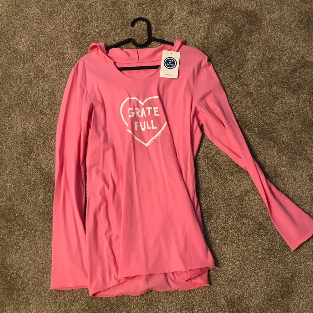 Life is good Grateful hoodie grate full